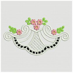 Heirloom Flower Cutworks 1 08(Sm) machine embroidery designs