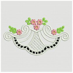 Heirloom Flower Cutworks 1 08(Lg) machine embroidery designs