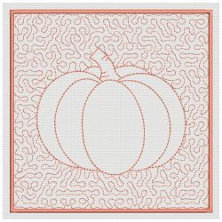 Trapunto Fruit Quilt Blocks 05(Sm) machine embroidery designs