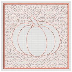 Trapunto Fruit Quilt Blocks 05(Lg)