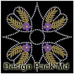 Fancy Candlewicking Quilts(Md) machine embroidery designs