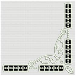 Elegant Cutwork Corners 05(Sm) machine embroidery designs