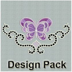 Heirloom Butterfly Cutworks machine embroidery designs