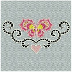 Heirloom Butterfly Cutworks 05 machine embroidery designs