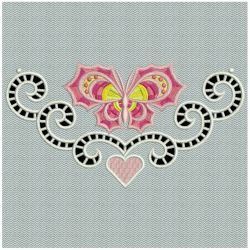 Heirloom Butterfly Cutworks 05 machine embroidery designs