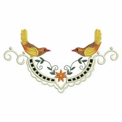 Heirloom Bird Cutworks 02 machine embroidery designs