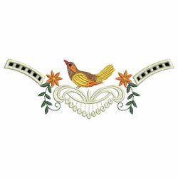 Heirloom Bird Cutworks 05 machine embroidery designs