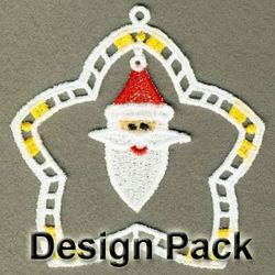 FSL Fancy Christmas Ornaments machine embroidery designs