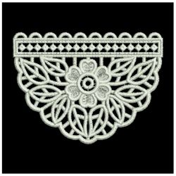 FSL Flower Lace Borders 04 machine embroidery designs