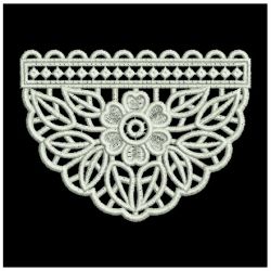 FSL Flower Lace Borders 04 machine embroidery designs