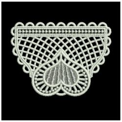 FSL Flower Lace Borders 05 machine embroidery designs