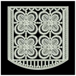 FSL Flower Lace Borders 10 machine embroidery designs