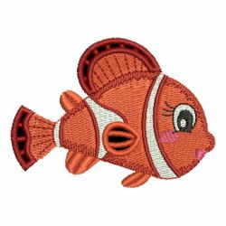 Tropical Fish Cutworks 05 machine embroidery designs