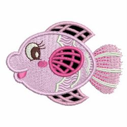 Tropical Fish Cutworks 07 machine embroidery designs