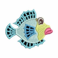 Tropical Fish Cutworks 08 machine embroidery designs