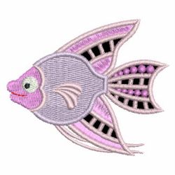 Tropical Fish Cutworks 09 machine embroidery designs