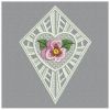 FSL Pansy Doily 08