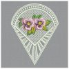 FSL Pansy Doily 10