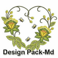 Jacobean Delight(Md) machine embroidery designs