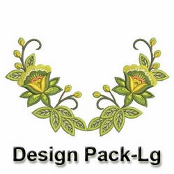 Jacobean Delight(Lg) machine embroidery designs