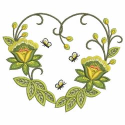 Jacobean Delight 03(Lg) machine embroidery designs