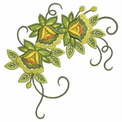 Jacobean Delight 10(Md) machine embroidery designs