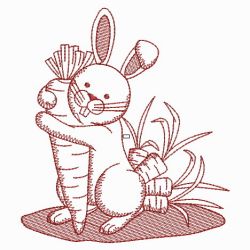 Redwork Bunny 03(Md)
