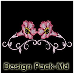 Decorative Morning Glory(Md) machine embroidery designs