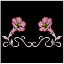 Decorative Morning Glory 02(Sm) machine embroidery designs