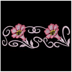 Decorative Morning Glory 03(Md) machine embroidery designs
