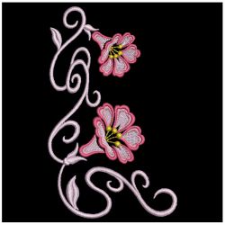 Decorative Morning Glory 06(Lg) machine embroidery designs