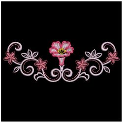 Decorative Morning Glory 07(Lg) machine embroidery designs