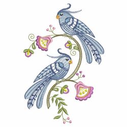 Jacobean Birds 04(Lg)