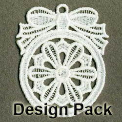 FSL Christmas Ornaments machine embroidery designs