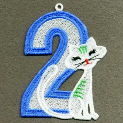 FSL Cat Numbers 02 machine embroidery designs