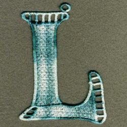 FSL Variegated Alphabets 12 machine embroidery designs