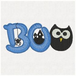 Halloween BOO 09 machine embroidery designs