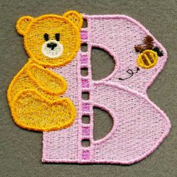 FSL Bear Alphabets 02 machine embroidery designs