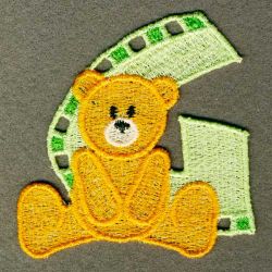 FSL Bear Alphabets 07 machine embroidery designs