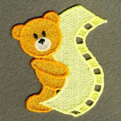 FSL Bear Alphabets 19 machine embroidery designs