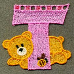 FSL Bear Alphabets 20 machine embroidery designs