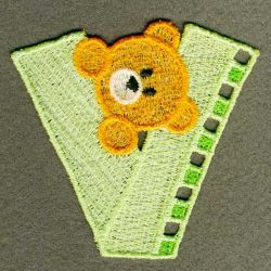 FSL Bear Alphabets 22 machine embroidery designs