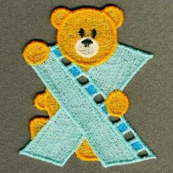 FSL Bear Alphabets 24 machine embroidery designs