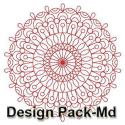Redwork Quilt Blocks(Md) machine embroidery designs