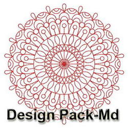 Redwork Quilt Blocks(Md) machine embroidery designs