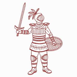 Redwork Little Knight 10(Md) machine embroidery designs