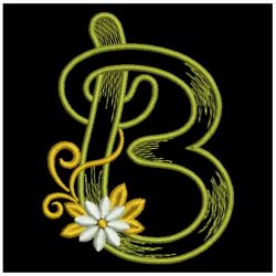 Delightful Alphabets 02 machine embroidery designs