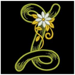 Delightful Alphabets 09 machine embroidery designs