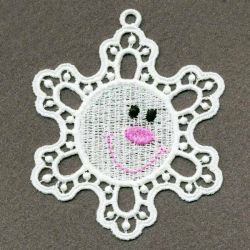FSL Smile Snowflakes 04 machine embroidery designs