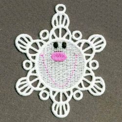 FSL Smile Snowflakes 05 machine embroidery designs
